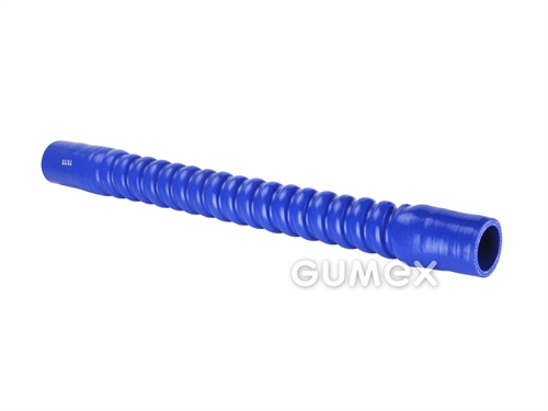 RADIASIL SUPERFLEX mit glatten Enden, 25mm, Länge 650mm, 4,1bar, Silikon, -50°C/+190°C, blau, 